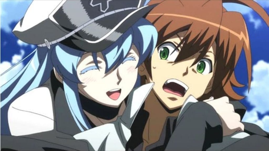 10 Anime Where the MC and Villain Fall in Love 3 Akame ga Kill – Tatsumi & Esdeath - 10 Anime Where the MC and Villain Fall in Love