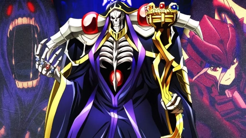 Top 10 Best Anime Where the Main Character Is the Villain 3 Overlord – Ainz Ooal Gown - Top 10 Best Anime Where the Main Character Is the Villain