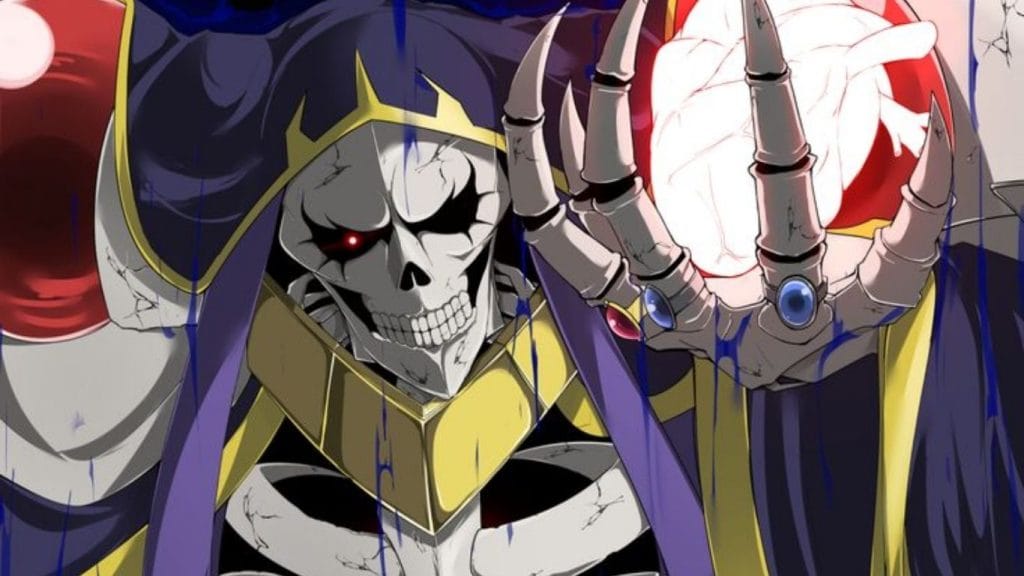 10 Isekai Anime Where the Main Character Is a Villain 1 Overlord – Ainz Ooal Gown - 10 Isekai Anime Where the Main Character Is a Villain