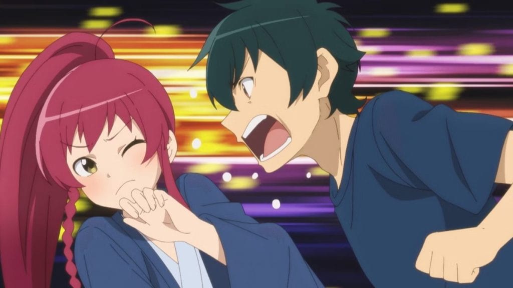 10 Anime Where the MC and Villain Fall in Love 6 The Devil Is a Part-Timer! – Sadao Maou & Emi Yusa - 10 Anime Where the MC and Villain Fall in Love
