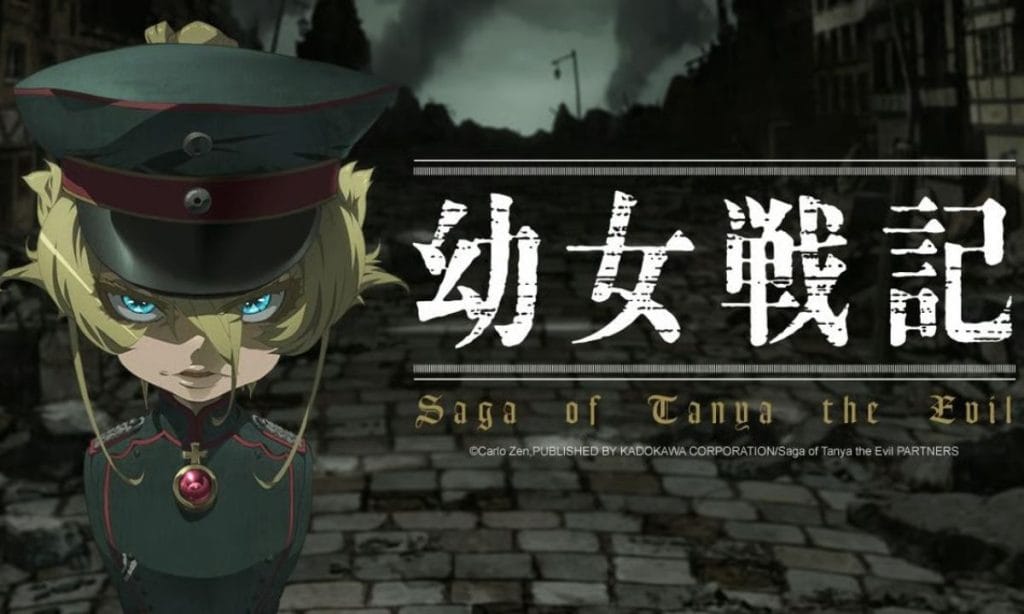 Top 10 Anime Where the MC Is a Villainess 2 Saga of Tanya the Evil (Youjo Senki)