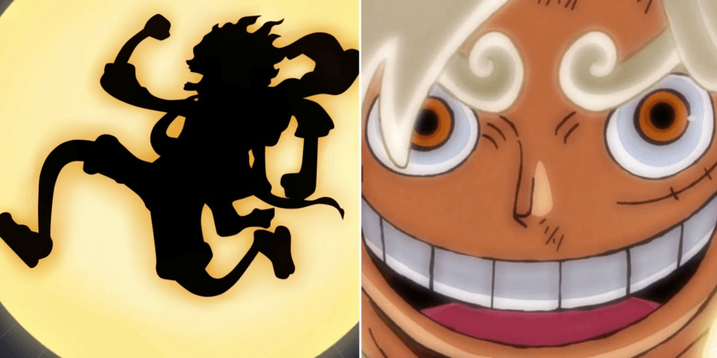 One Piece Sun God Nika silhouette from lore