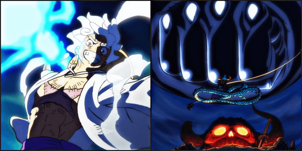 Drums of liberation scene from One Piece manga