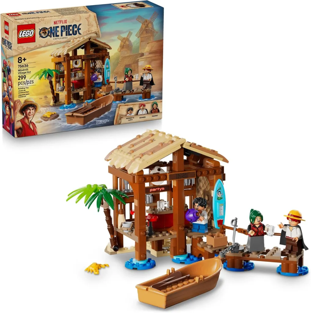 1. LEGO One Piece Windmill Village Hut gift