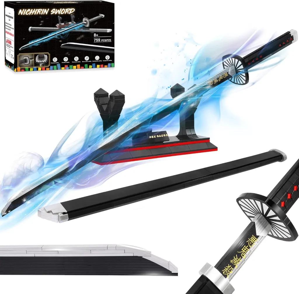 1. Tanjiro Nichirin Sword Building Set (759 Pieces) gift