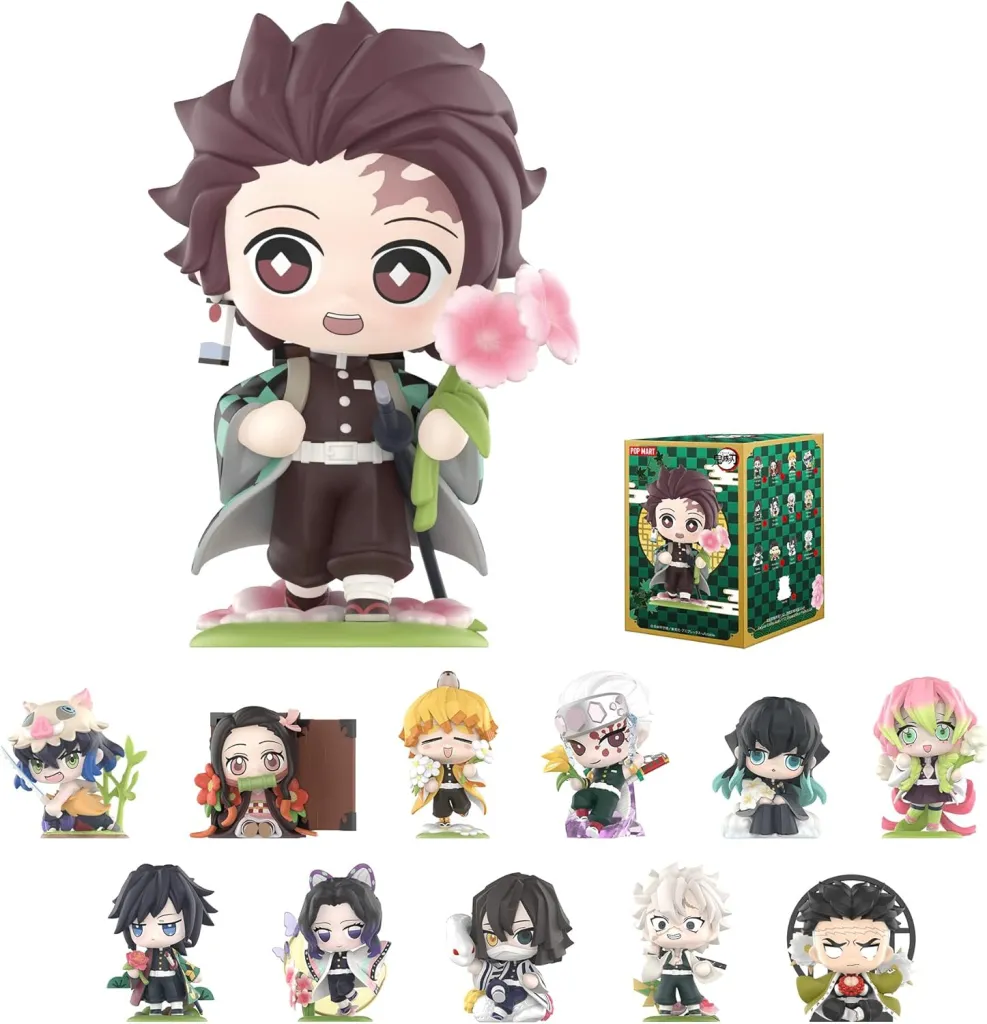 2. POP MART Demon Slayer Birth Flower Blind Box gift