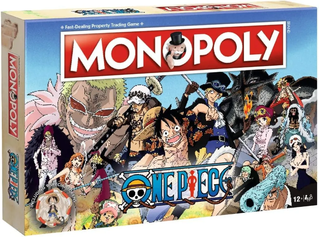 3. One Piece Monopoly Board Game gift