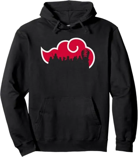 4. Naruto Shippuden Akatsuki Silhouette Hoodie image