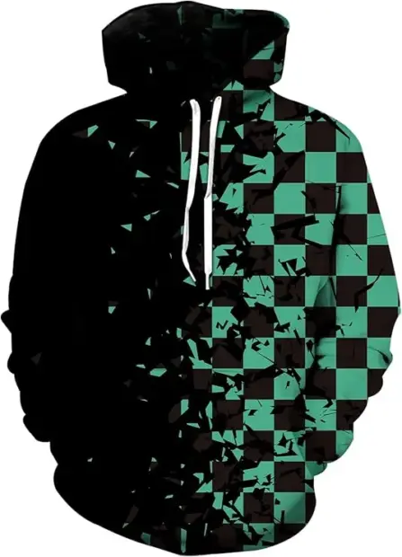 11. Kasbao Graphic Hoodie (Demon Slayer Pattern) image