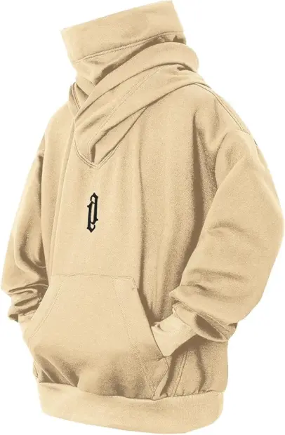 15. Eocicvvi Fleece Cowl Neck Hoodie image