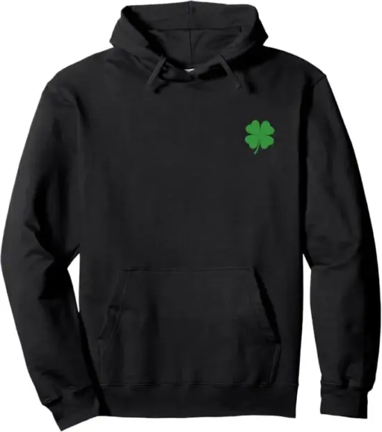 17. Lucky Four Leaf Clover Pullover Hoodie image