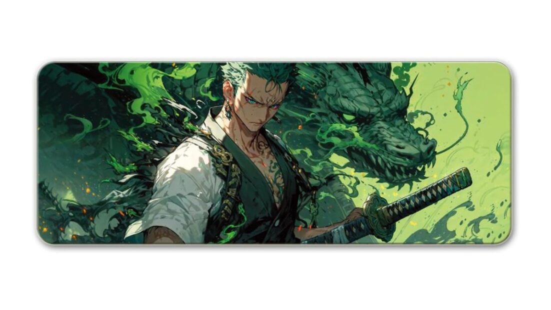 ABYstyle One Piece Zoro Three-Sword Style Large Gaming Mouse Pad