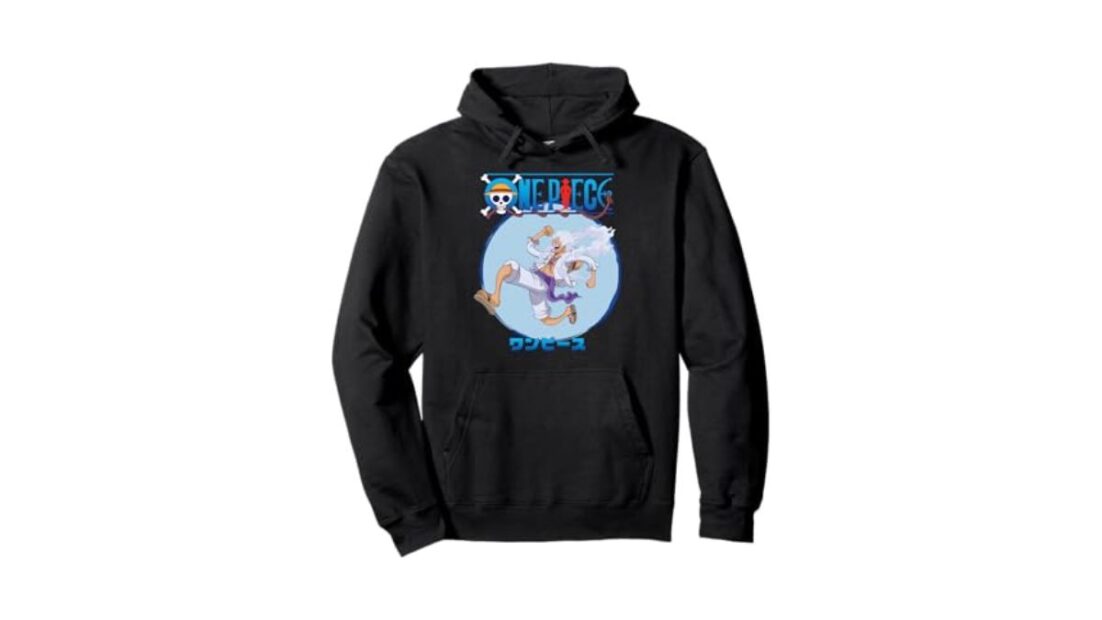Anime Luffy One Piece Gear 5 Pullover Hoodie - 12 Best Monkey D. Luffy Gifts for Die-Hard One Piece Fans