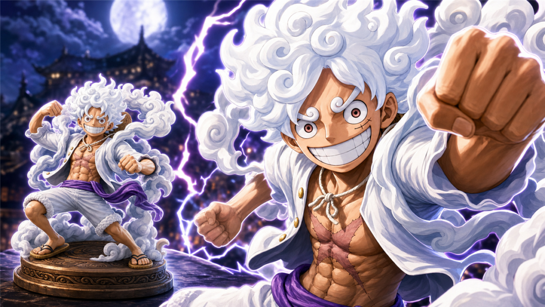 7 Best Gear 5 Luffy Figures to Buy in 2026 gear 5 luffy figures 4201 1280x720 1